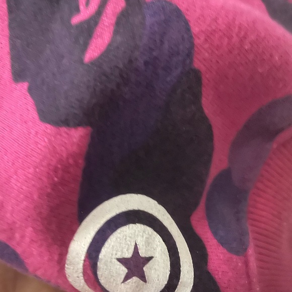 Purple Bape Camo Shark Full Zip - Picture 6 of 8